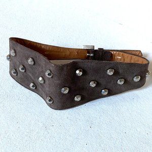 Vintage 80's Thierry Mugler studded belt